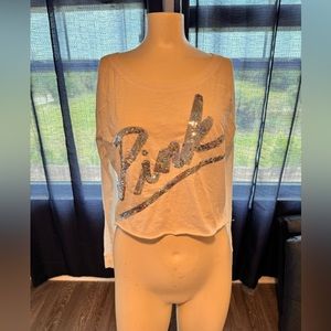 Victoria’s Secret pink shirt